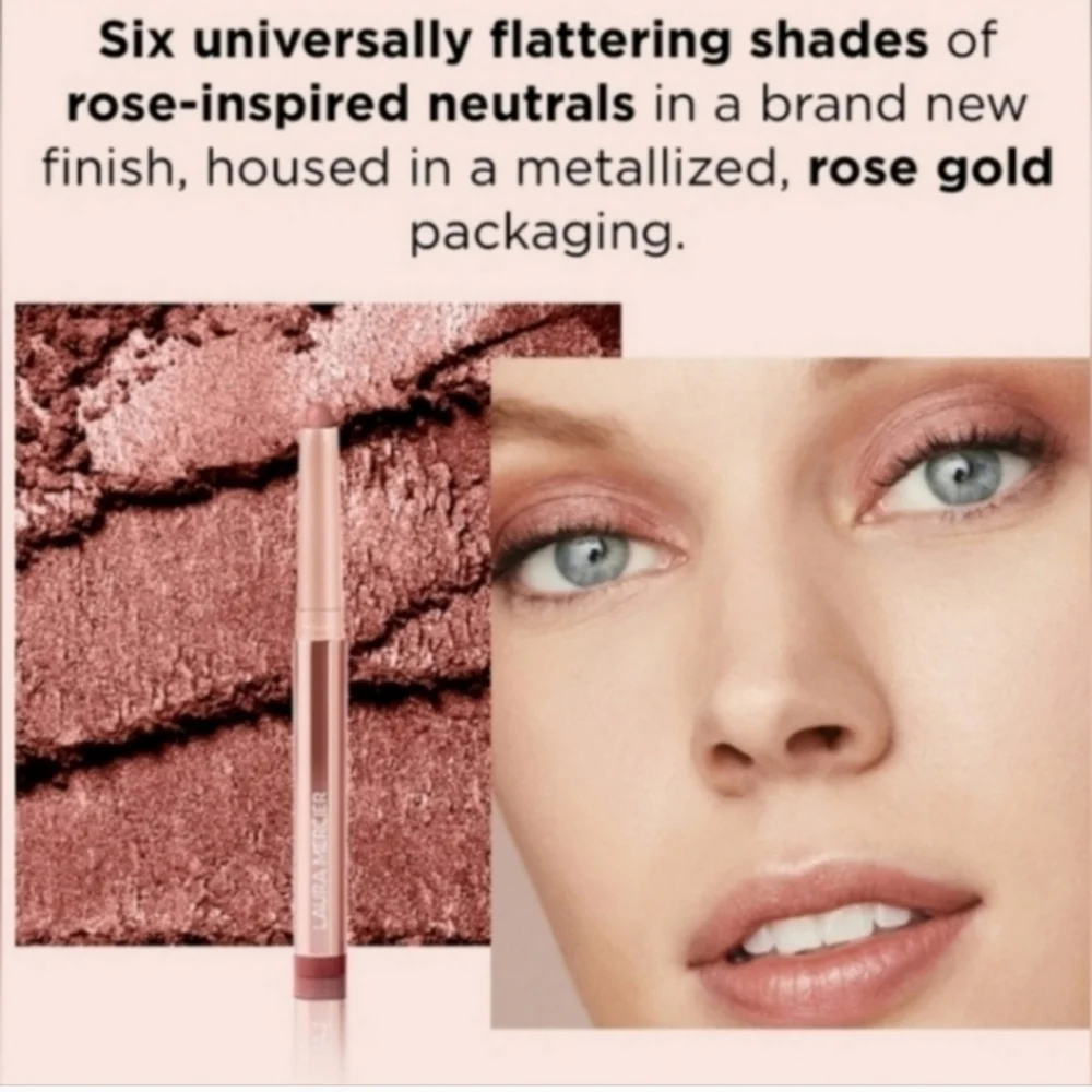 🌺Laura Mercier Strike A Rose Caviar Eyeshadow Stick Cream Eyeshadow